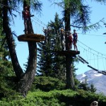 Seilpark Baschweri - Abwechslungsreiche Parcours in traumhafter Kulisse