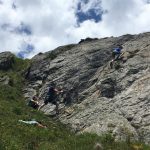Am Kletterfelsen hinter dem Bettmersee