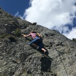 Am Kletterfelsen hinter dem Bettmersee