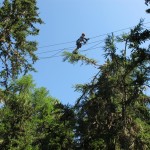 Seilpark Baschweri - Abwechslungsreiche Parcours, von leicht bis anspruchsvoll.