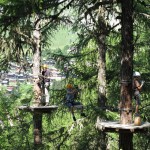 Seilpark Baschweri - Abwechslungsreiche Parcours in traumhafter Kulisse